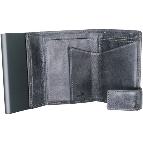 SecWal SecWal 1 credit card case wallet RFID leather 9 cm
