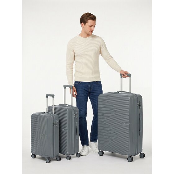 Travelite Pacific 4 wheels Suitcase set 3-piece