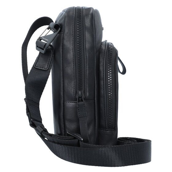 Piquadro Harper shoulder bag leather 18 cm