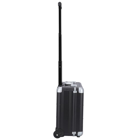 Alumaxx 2-Wheeled briefcase with Aluminum Laptop Compartment, 37 cm