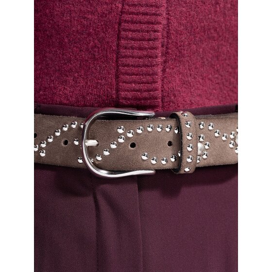 b.belt Studded belt Genuine Leather