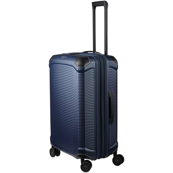Travelite Millennium 4 wheels Suitcase set 3-piece with expansion pleat