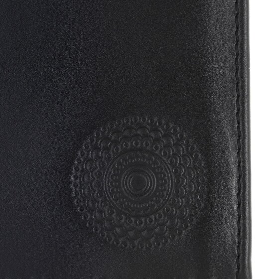 oxmox Leather Wallet RFID protection Genuine Leather 13 cm
