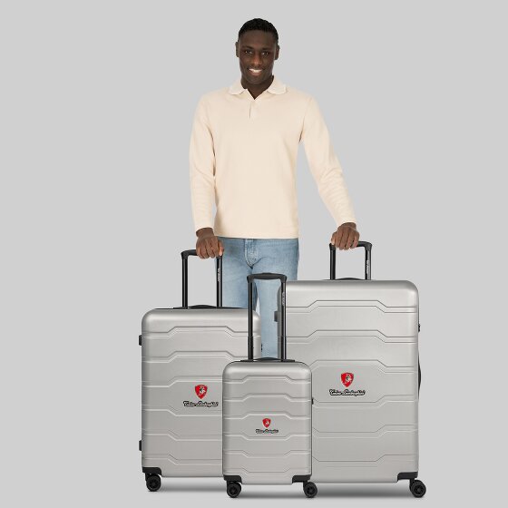 Tonino Lamborghini Bologna 4 wheels Suitcase set 3-piece