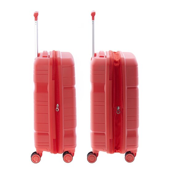 Gladiator 3800 4 wheels Cabin trolley 55 cm with expansion pleat