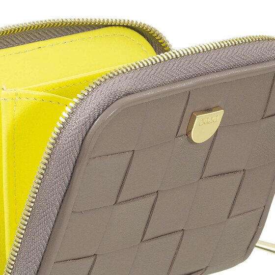 DuDu Woven Wallet Leather 10 cm