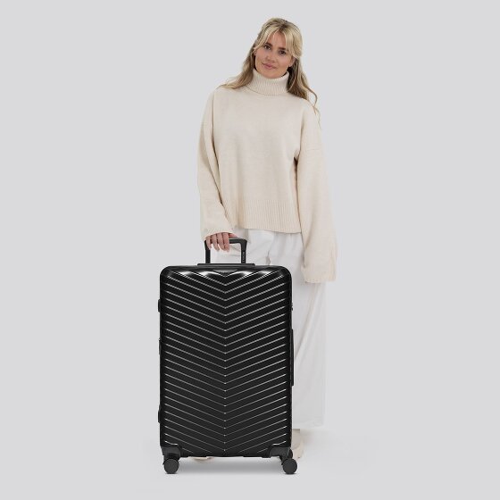 Redolz Essentials 18 4 wheels Trolley 76 cm with expansion pleat
