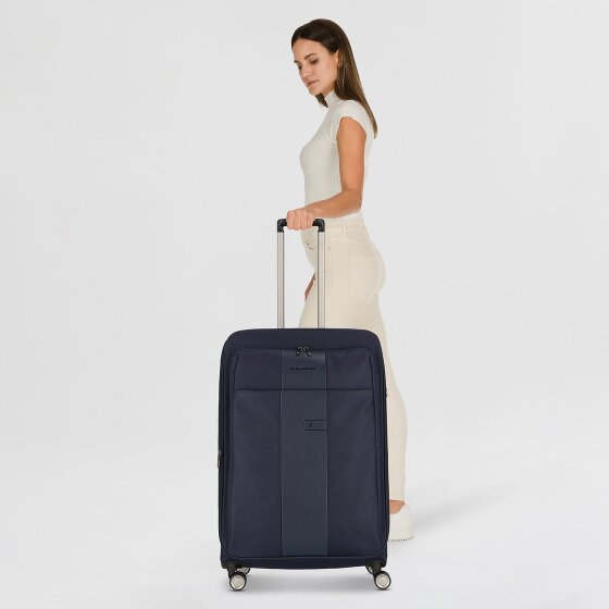 Piquadro Brief 4 wheels Trolley 78 cm with expansion pleat