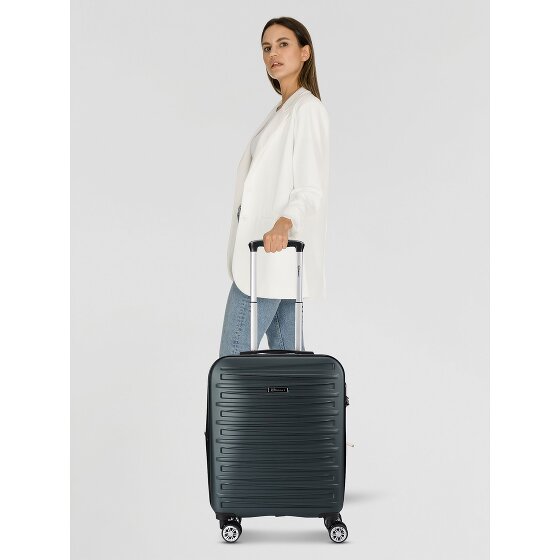 Benzi 5493 4 wheels Cabin trolley S 53 cm with expansion pleat