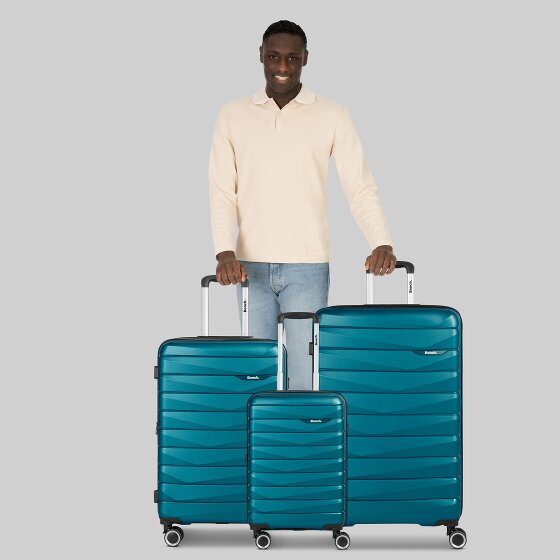 Bench Paris 4 wheels Suitcase set 3-piece with expansion pleat