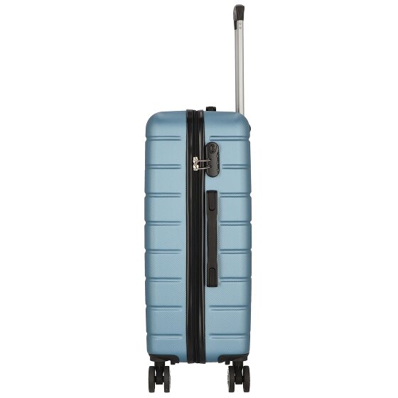 Nowi Bergamo 4 wheels Suitcase set 3-piece