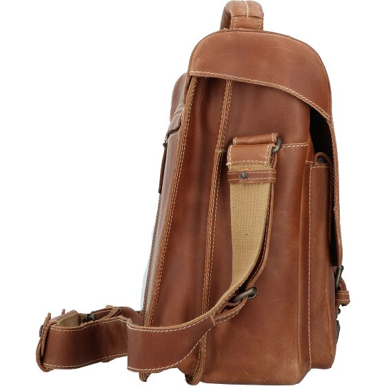 aunts & uncles Hunter Finn briefcase leather 40 cm laptop compartment