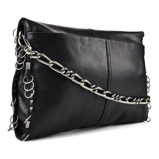 Patrizia Pepe Radical Boho Shoulder Bag Genuine Leather 35 cm