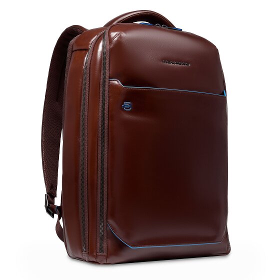 Piquadro Blue Square Daypack Leather 42 cm Laptop compartment