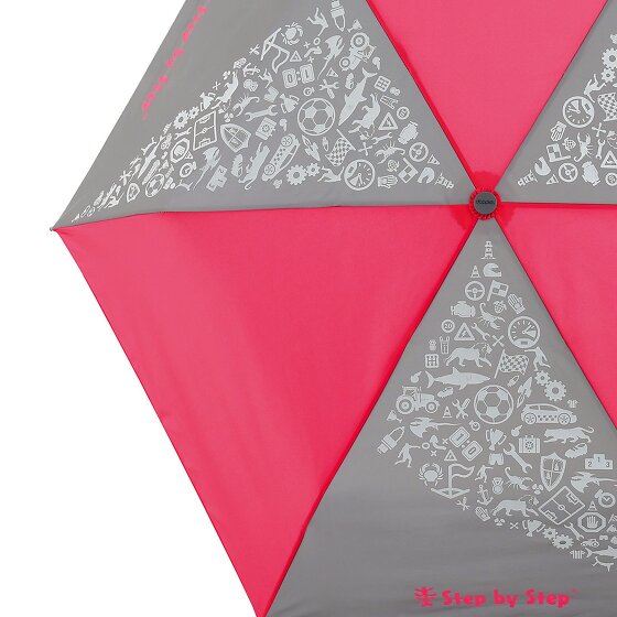 Step by Step Children pocket umbrella 22 cm with reflective elements