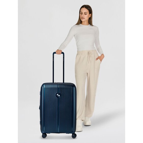 Polestream Paris 4 wheels Trolley 69 cm with expansion pleat