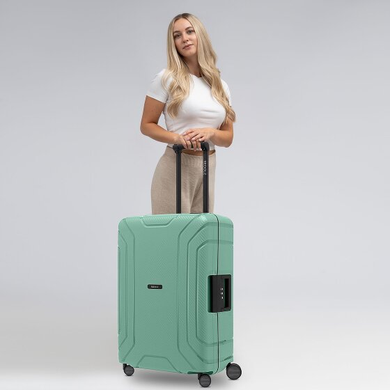 Redolz Essentials 15 4-wheel trolley 65 cm with three-point closure
