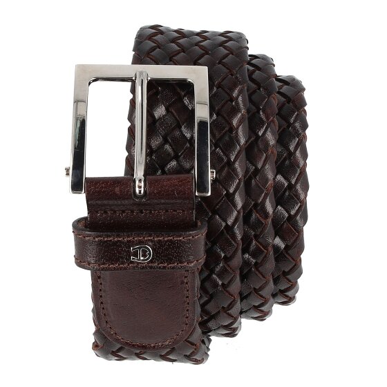 Aigner Business braided belt leather