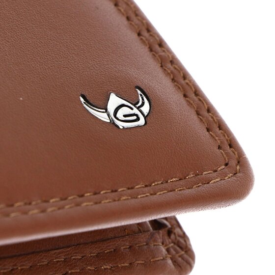 Golden Head Polo Wallet RFID protection Genuine Leather 22 cm