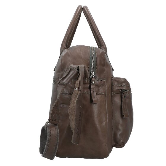 Billy the Kid Nasty Cowboys Franklin briefcase leather 40 cm laptop compartment