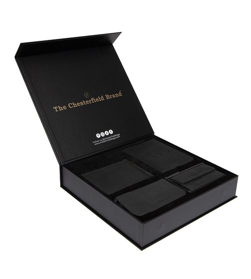 The Chesterfield Brand Wallet gift set 4-piece leather 12 cm