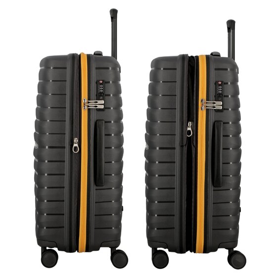 Jump Xwave 4 wheels Trolley 66 cm with expansion pleat