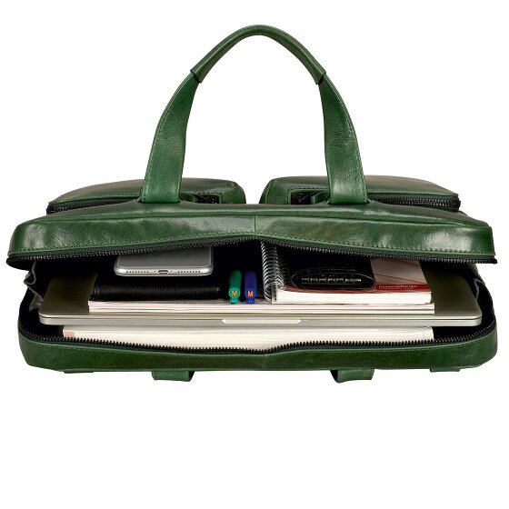 Leonhard Heyden Porto Briefcase Leather 38 cm