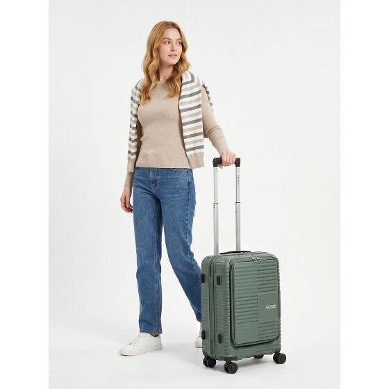 Redolz Essentials 17 2.0 4 wheels Cabin suitcase 55 cm Laptop compartment Expandable