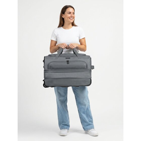 Redolz Duffle Essentials 2-wheeled travel bag 55 cm M with expansion fold