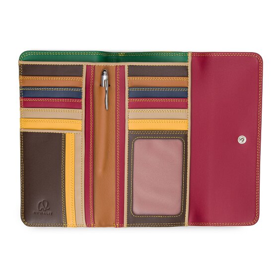 Mywalit Tri-fold Zip Wallet wallet leather 17 cm