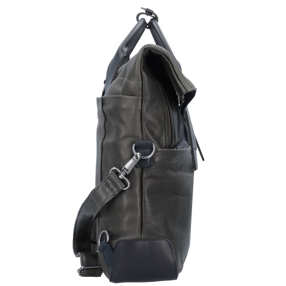 Harold's Mount Ivy briefcase backpack leather 40 cm laptop compartment