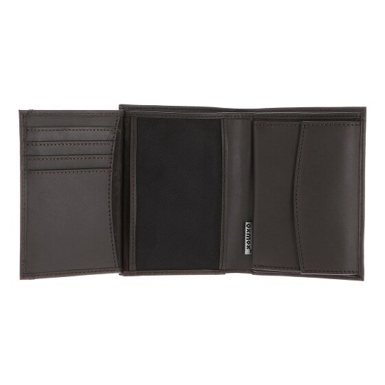 oxmox Leather Wallet RFID protection Genuine Leather 10 cm