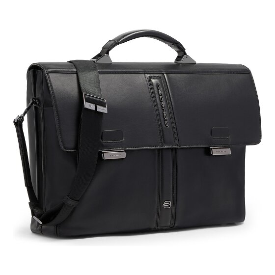 Piquadro Victor Briefcase RFID protection Genuine Leather 42 cm Laptop compartment