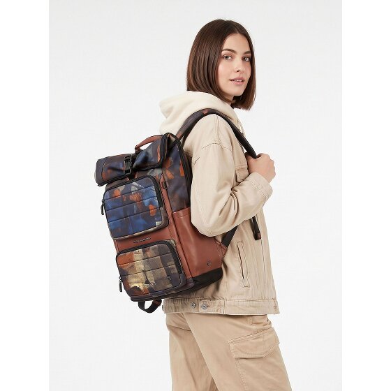 Piquadro Oberon Daypack RFID protection 48 cm Laptop compartment