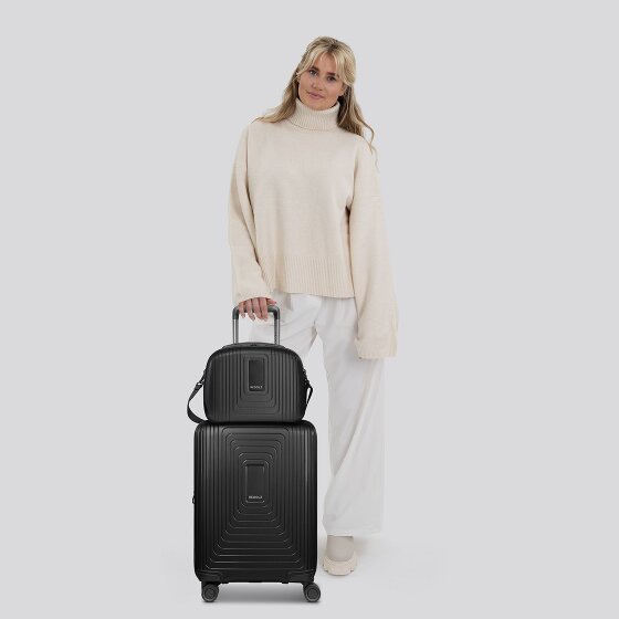 Redolz Essentials 14 suitcase set 2 pcs. cabin trolley with stretch fold & beauty case