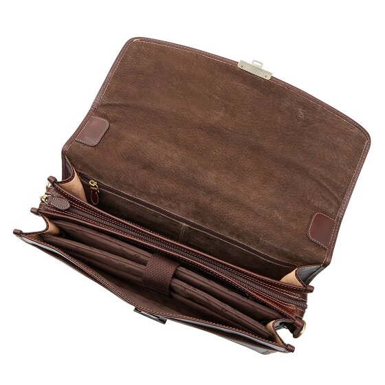 Castelijn & Beerens Verona briefcase RFID leather 41 cm laptop compartment Castelijn & Beerens Verona briefcase RFID leather 41 cm laptop compartment