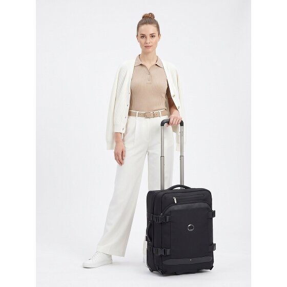 Delsey Paris DLC Pro 2 wheels Cabin suitcase 55 cm Laptop compartment