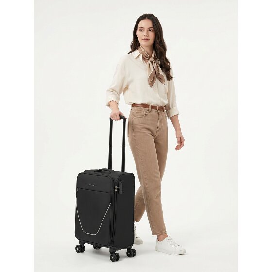 Stratic taska 4 wheels Cabin suitcase S 55 cm Expandable