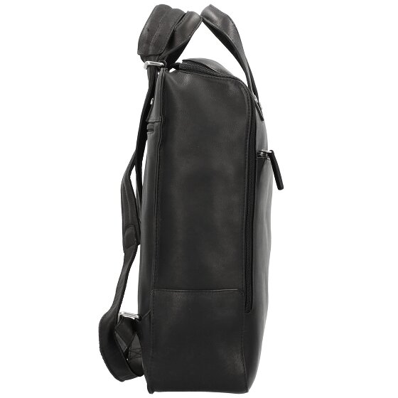 Harold's Campo Business backpack Genuine Leather 45 cm Laptop compartment