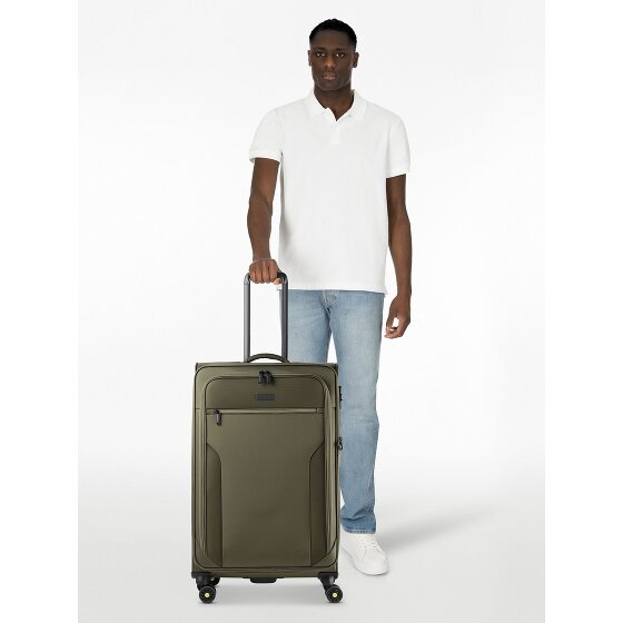 d&n Travel Line 9704 4 wheels Trolley L 78 cm Expandable