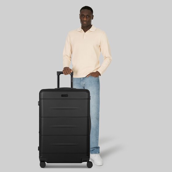 Police London 4 wheels Trolley 74 cm with expansion pleat