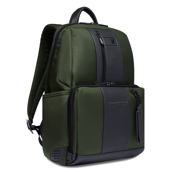Piquadro Letter backpack 39 cm laptop compartment