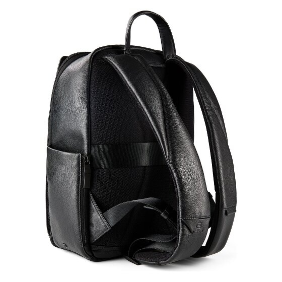 Piquadro Ael Daypack Leather 37 cm Laptop compartment