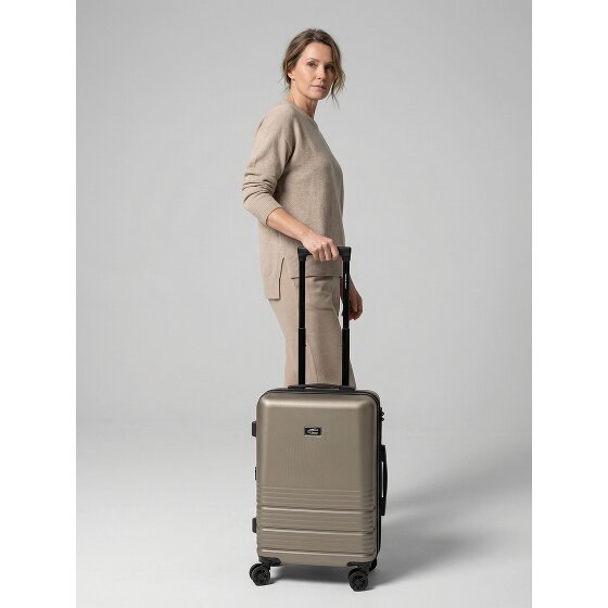 camel active Hanoi 4 wheels Cabin trolley S 55 cm with expansion pleat