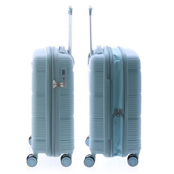 Gladiator 0800 4 wheels Trolley 55 cm with expansion pleat