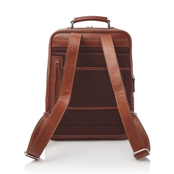 Castelijn & Beerens Verona backpack RFID leather 40 cm laptop compartment