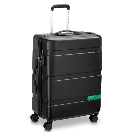 Delsey Paris x United Colors of Benetton Now Hardside 4-wheel suitcase set 3 pcs. with expansion fold