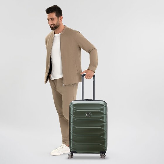 Delsey Paris Meteor 4 wheels Trolley 68 cm with expansion pleat
