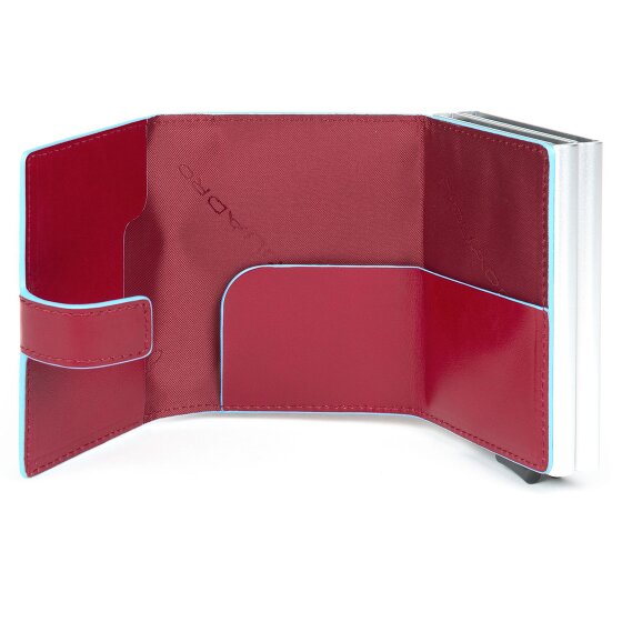 Piquadro Blue Square credit card case RFID leather 7 cm