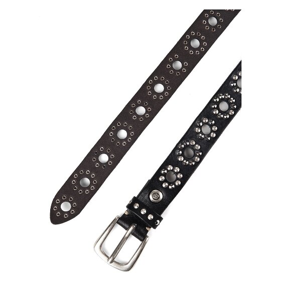 b.belt Studded belt Genuine Leather